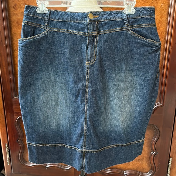 Avenue Dresses & Skirts - Avenue Denim Skirt